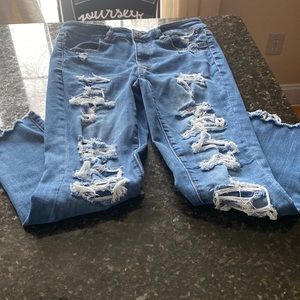 American Eagle next level stretch hi rise jegging’s